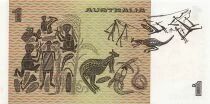 Australie 1 Dollar - Elisabeth II - ND (1972-73) - P.37d