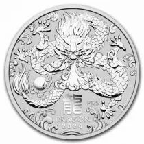 Australie 1 Dollar Année du Dragon - 1 Once Argent 2024