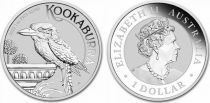 Australie 1 Dollar Elisabeth II - Kookaburra Once 2022 - Argent