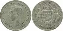 Australie 1 Florin George VI - Argent - 1952
