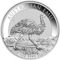Australie 1 Once argent AUSTRALIE 2018 - Emeu