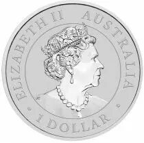 Australie 1 Once argent AUSTRALIE 2022 - Emeu