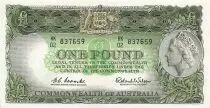 Australie 1 Pound - Elisabeth II - ND (1961-1965) - P.34