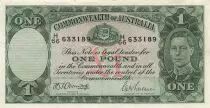 Australie 1 Pound - George VI - Travailleurs - ND (1942) - P.26b