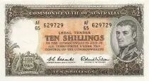 Australie 10 Shillings - Matthew Flinders - ND (1961-65) - P.33