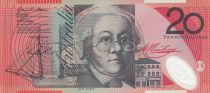 Australie 20 Dollars Mary Reibey - John Flynn - 2008 - P.59 - Neuf - Polymer