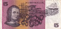 Australie 5 Dollars - Sir Joseph Banks - Caroline Chisholm - 1990 - TB - P.44f