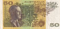 Australie 50 Dollars - Howard W. Florey - Ian Clunies-Ross - 1989 - TB - P.47g