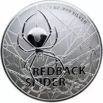Australie Araign&eacute;e Redback - 1 once argent Australie 2020