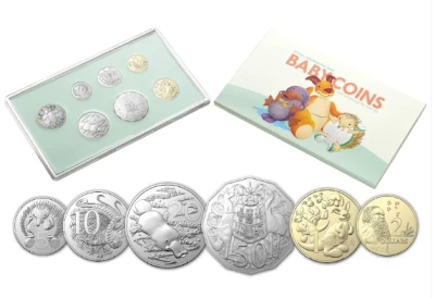 Australie Coffret B�b� Australie - S�rie compl�te de 7 pi�ces - 2021
