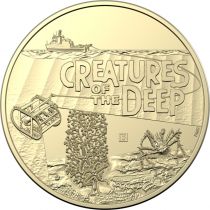 Australie Coin set de 4 pièces d?1 dollar Creatures of The Deep - Australie 2023