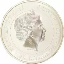 Australie Elisabeth II - 30 Dollars Argent, Kilo, Koala - 2013 P Perth