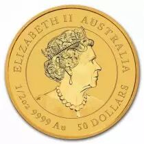 Australie Kangourou - 1/2 Oz Or AUSTRALIE 2022