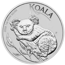 Australie Koala - Charles III - 1 Once 2025 - Argent
