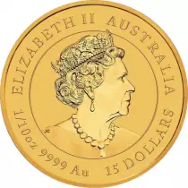 Australie L\'Ann&eacute;e du Tigre - 1/10 Once Or Australie 2022