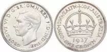Australien 1 Crown George VI - Argent - Silver