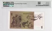 Australien 1 Dollar  Elizabeth II - ND (1983) - Serial DNK