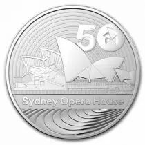 Australien 1 Dollar Op&eacute;ra de Sydney 2023 - 1 Once Argent