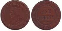 Australien 1 Penny Georges V
