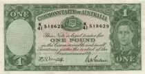Australien 1 Pound - George VI - Workers - ND (1942) - P.26b