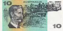 Australien 10 Dollars - Francis Greenway - Henry Lawson - ND (1983) - XF to AU - P.45d