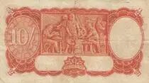 Australien 10 Shillings - George V - Workers - 1936-1939 - Serial D70