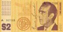 Australien 2 Dollars - Province of Hutt River - Prince Leonard - 1970
