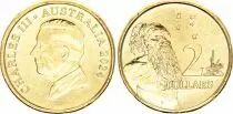 Australien 2 Dollars Charles III - 1st Portrait - 2024