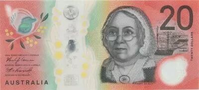 Australien 20 Dollars Mary Reibey - John Flynn - 2020 - Polymer