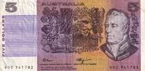 Australien 5 Dollars - Sir Joseph Banks - Caroline Chisholm - 1990 - F - P.44f
