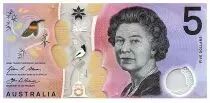 Australien 5 Dollars Elizabeth II - Parliament - 2016 Polymer - Serial DH
