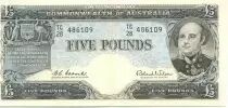 Australien 5 Pounds Sir John Franklin