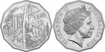 Australien 50 Cents Australia at war - Indonesia 2016
