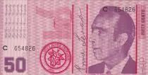 Australien 50 Dollars - Province of Hutt River - Prince Leonard - 1970