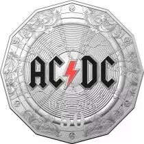 Australien 50 years of AC/DC - Coincard - 50 Cents 2023 - Colour