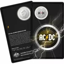 Australien 50 years of AC/DC - Coincard - 50 Cents 2023 - Colour