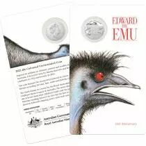 Australien Edward the Emu - Coincard - 20 Cents 2023 - Colour