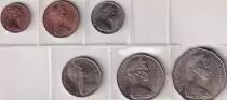 Australien Set of 6 Coins - 1971-1976