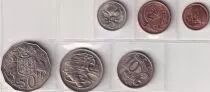 Australien Set of 6 Coins - 1971-1976