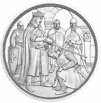 Austria  10 Euro - Adventure & Godefroy de Bouillon - Serial Cavalier - Silver
