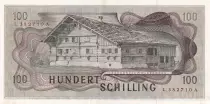 Austria  100 Schilling - Angelika Kauffmann - Serial L - 1969 - P.145