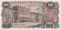 Austria  100 Schilling - Johann Strauss - Serial D - 1960 - P.138