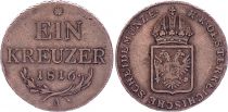 Austria 1 Kreuzer, Franz II - Armoiries - 1816 A