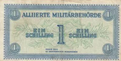 Austria 1 Schilling - Allied military authorities - 1944