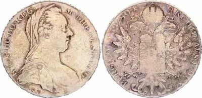 Austria 1 Thaler, Maria-Theresa - 1780 X