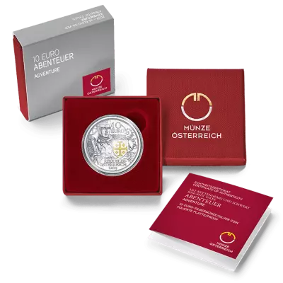 Austria 10 Euro - Courage - Silver Proof - 2019