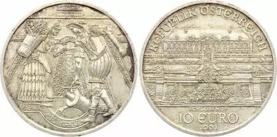 Austria 10 Euro Hof Castle - 2003