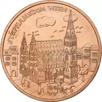 Austria 10 Euros Copper - Vienna - 2015