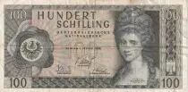 Austria 100 Schilling - Angelika Kauffmann - Serial SI - 1969 - P.145