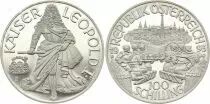 Austria 100 Schilling - Kaiser Leopold I - 1993